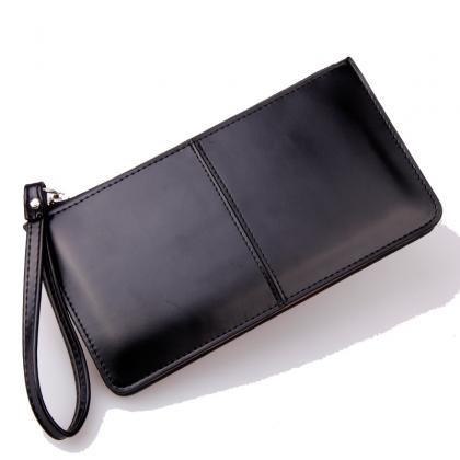 Ms. Zipper Wallet Clutch Card Package Wallet Phone..